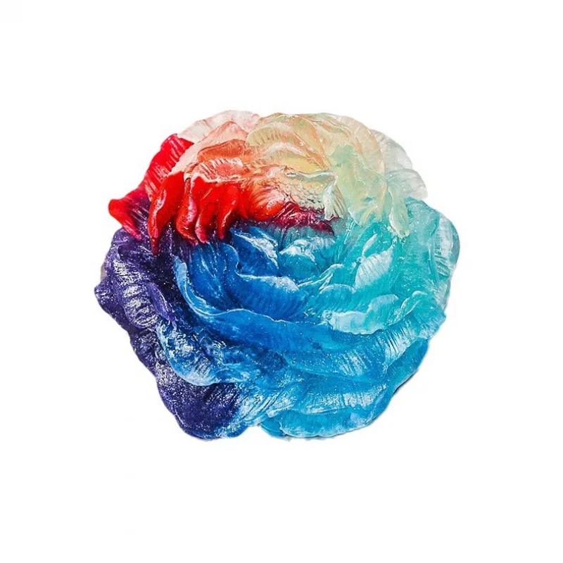 Peony-Shaped Candle Aromatherapy Three-Dimensional FlowersOEMScented Candle Luminous Low Temperature Romantic Sentime