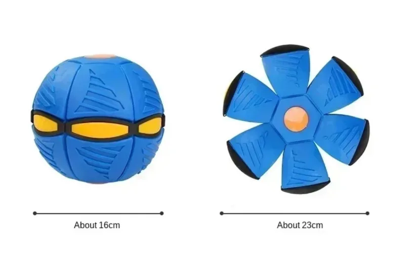 Transformable Saucer Ball Detail