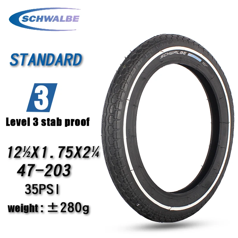 Schwalbe 12*1.75 Kids Balance Bike tire 12 Inch Bicycle Tire For Bike Racing HS140 47-203 Tire