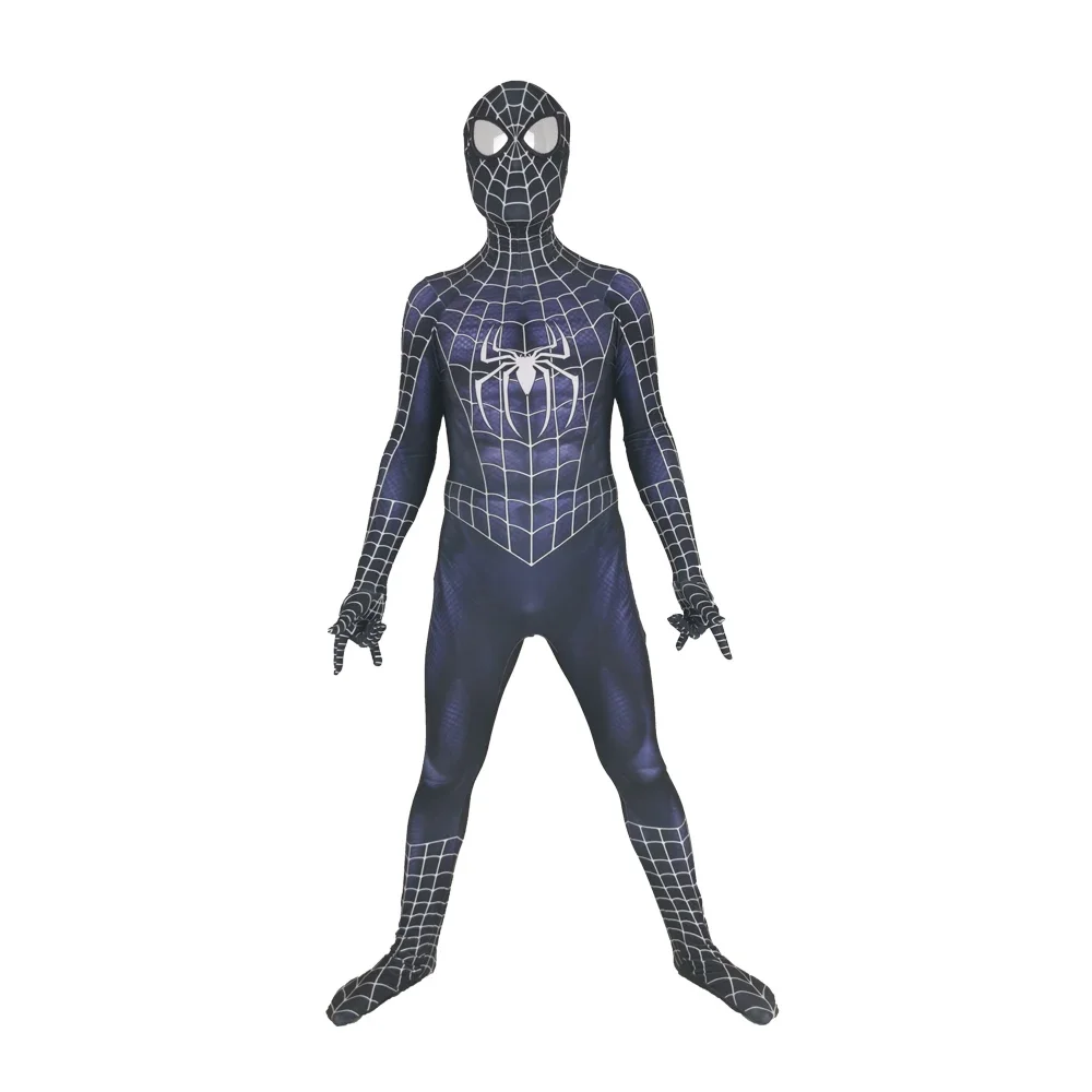 thumbnail image 1 of Disfraz de superhéroe para niños y adultos, disfraz de superhéroe Raimi Raimi Spiderman, mono Zentai de piel, monos para fiesta de Halloween, 1 of 5