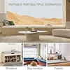 Custom Size Bay Window Seat Cushions - High-Density Sponge Pad, Washable/Removable/Non-Slip and Thickened (3/5/8/10CM Options) 6