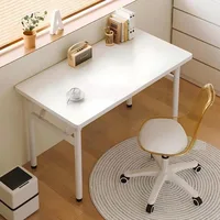 Computer Desk Study Table No Assembly Required, Writing Computer Desk Space Saving Foldable for Bedroom, Computers Desks 1