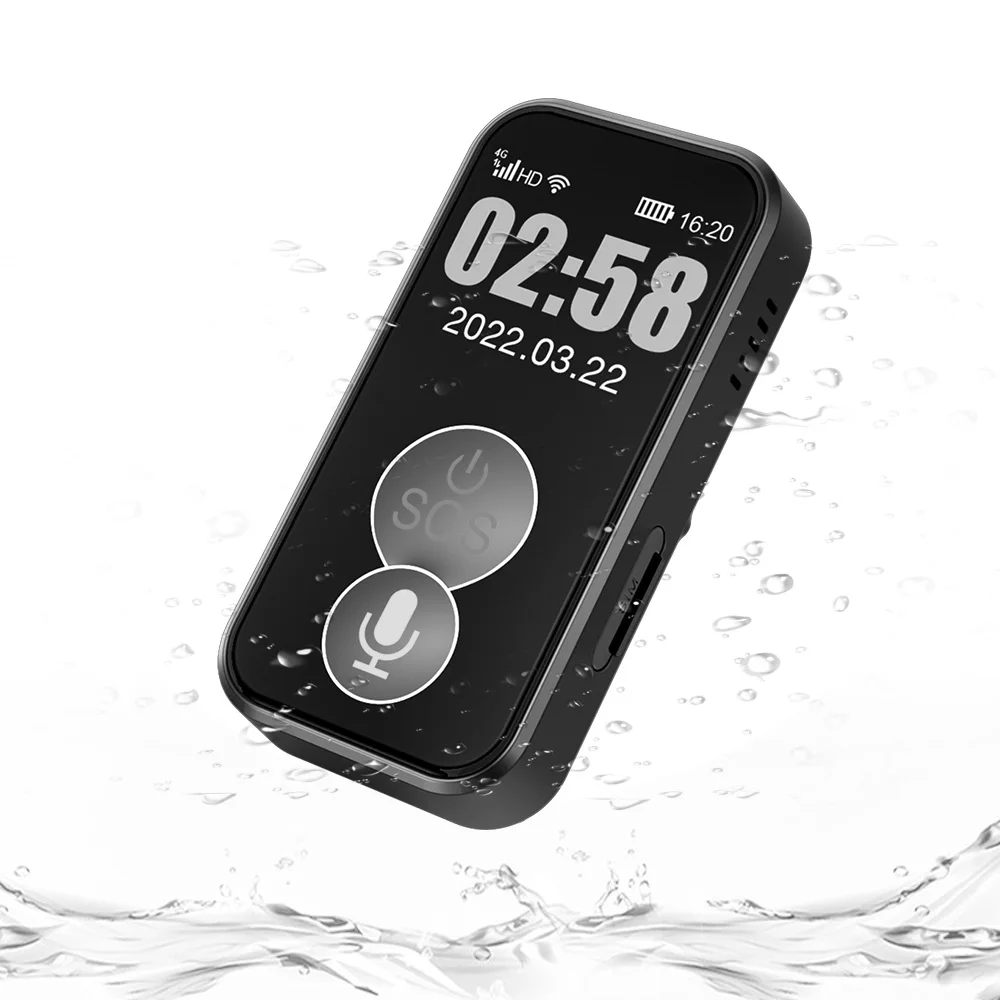 4G Tracking Tracker SOS Wireless WiFi Caregiver Pager Old People Locator Fall Alert Tracker IP67 Anti Lost Medical Alert Elderly
