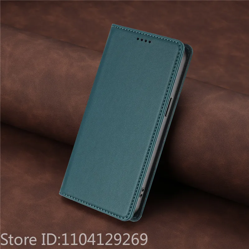 Anti-Theft Luxury Leather Wallet Flip Phone Case