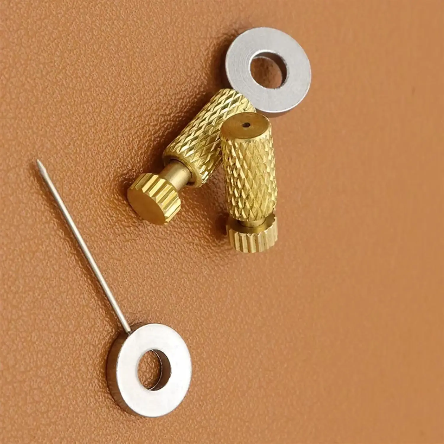 5pcs DIY Leather Suture Positioning Needle Tool Suture Fixed Position Needle Leather Fixed Suture Needle Craft Supplies