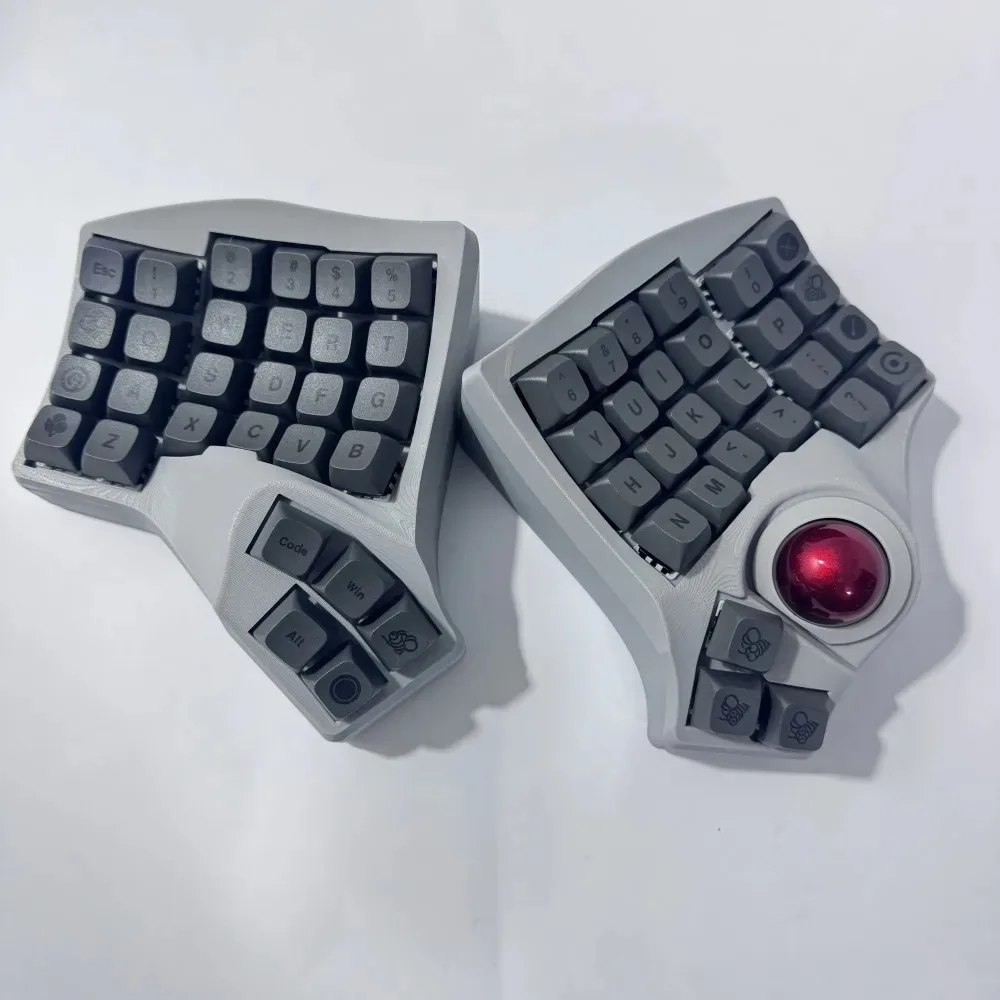 Charybdis スプリットキーボードキット 4x6 プラムレスト/スタンド