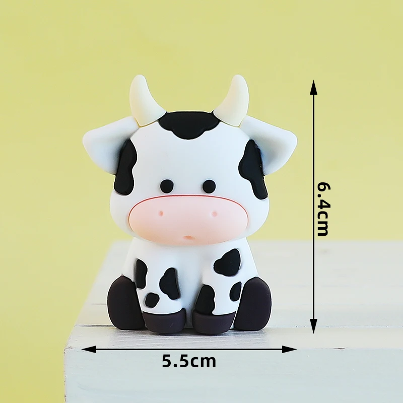 Farm Theme Cow Smash Cake Topper Diaper