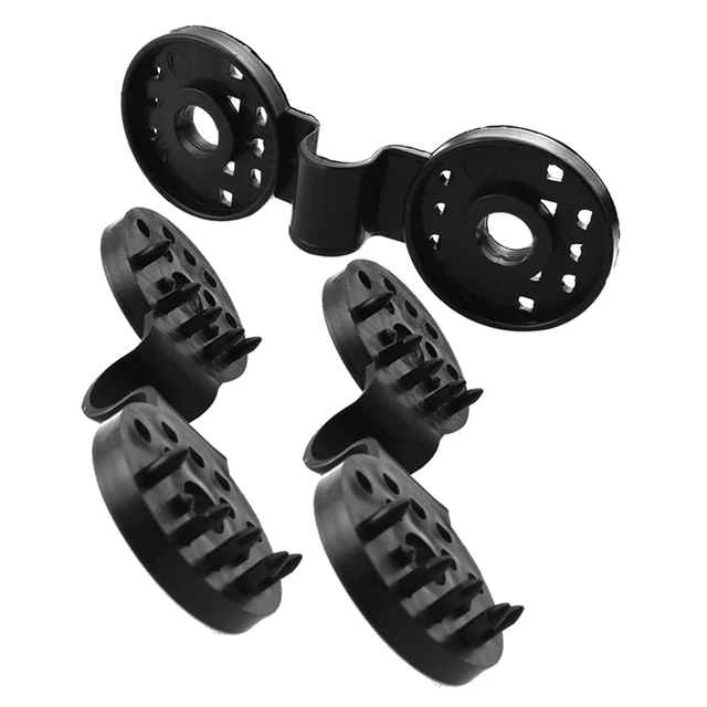 40 Db Napsütéses Nettó Klipkert Szerszámok Üvegházhatású Árnyékoló Ruhák Rögzítse A Bilincset Műanyag Grommet Kerítés Háló Beépítő Horog - Image 2