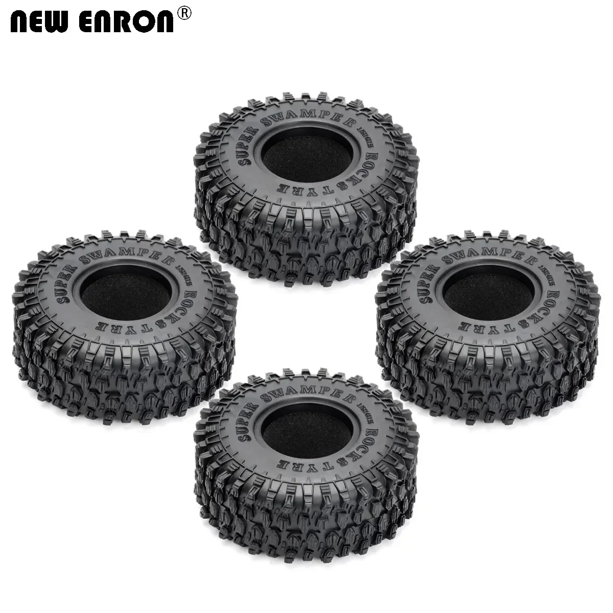 Set Di 4 Pneumatici Da Rally 12mm Per Auto RC 1:10 - Compatibili HSP, HPI E Altre Marche