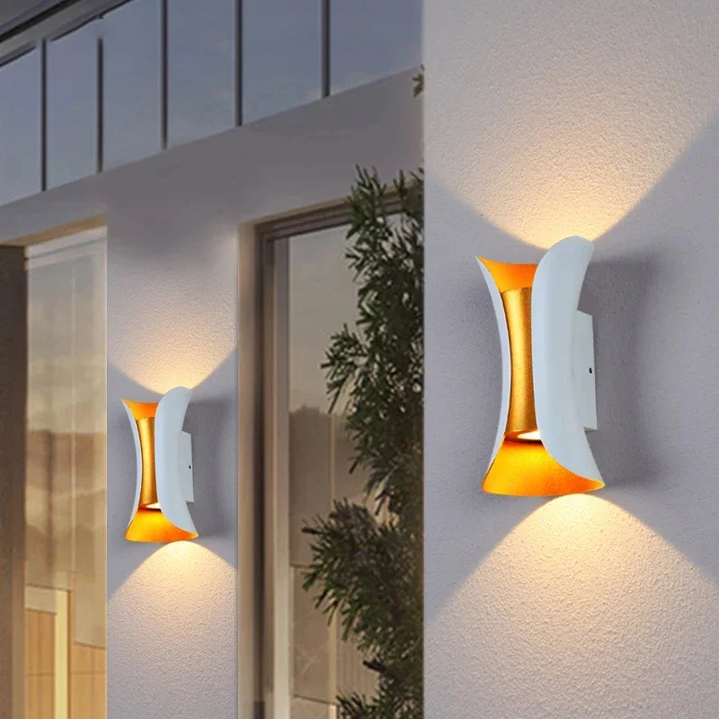 Mur extérieur lampes