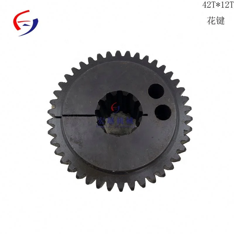 Pressure plate Coupling Hub Spline 42T*12T*3.0 for excavator 180*42t 264*42t 314*42t 352*42t COUPLING SHAFT