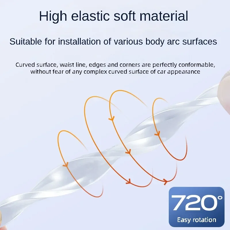 2Pcs Car Door Edge Protector Auto Moulding Trim Guards Anti Scratch Collision Bumper Protection Rubber Crash Bar Strip