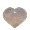 Natural Rose Quartz Heart Shaped  Pink Crystal  Polished Gem Mineral Specimen Decoration Energy Reiki Healing Stone 6