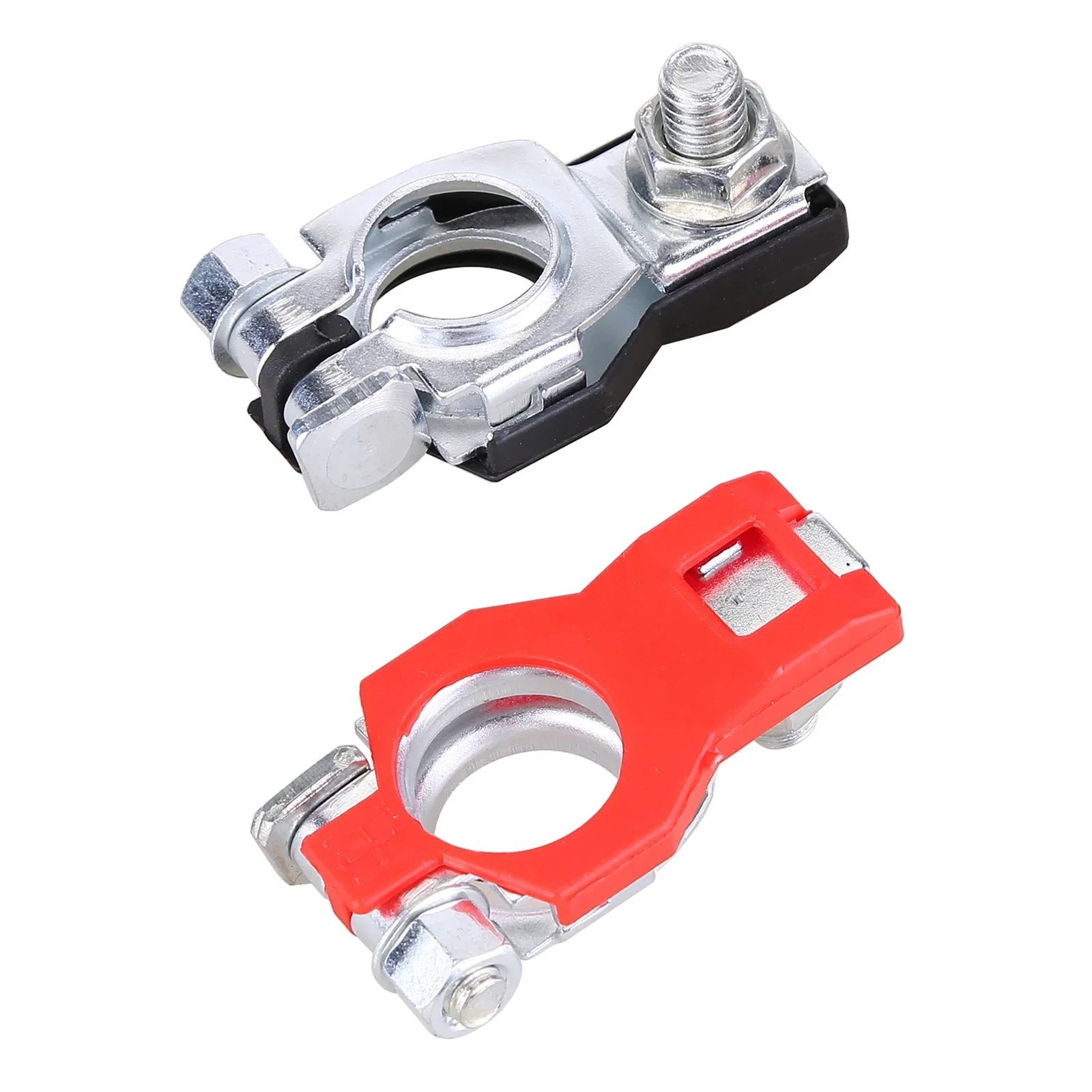 Metal Car Battery Terminal Clamp Connectors for 12V Vehicles
