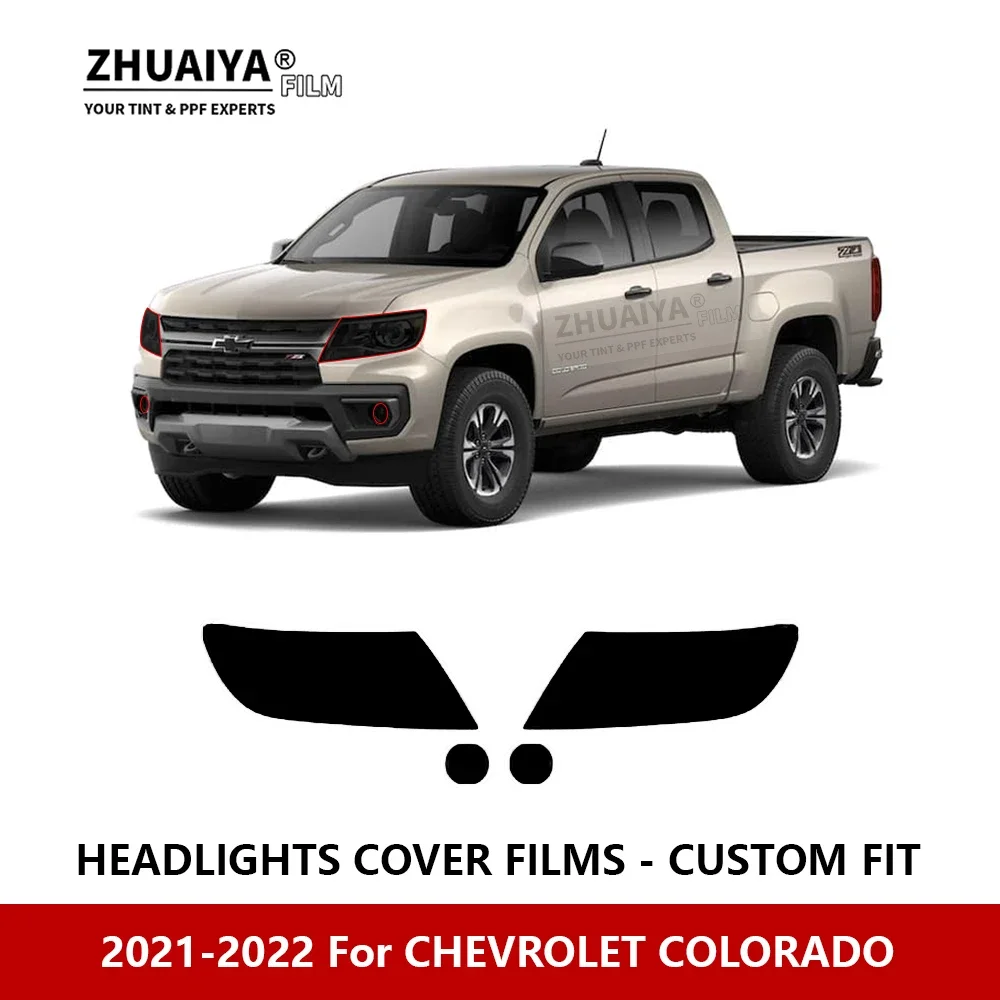 

Защитная пленка с защитой от царапин для фар автомобиля CHEVROLET Колорадо 2021-2022