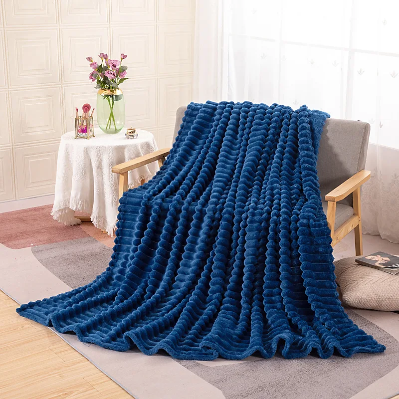 

120x200cm Super Soft Flannel Blanket Warm Coral Fleece Throw Blanket for Bed Sofa Winter Sheet Bedspread 17 Colors
