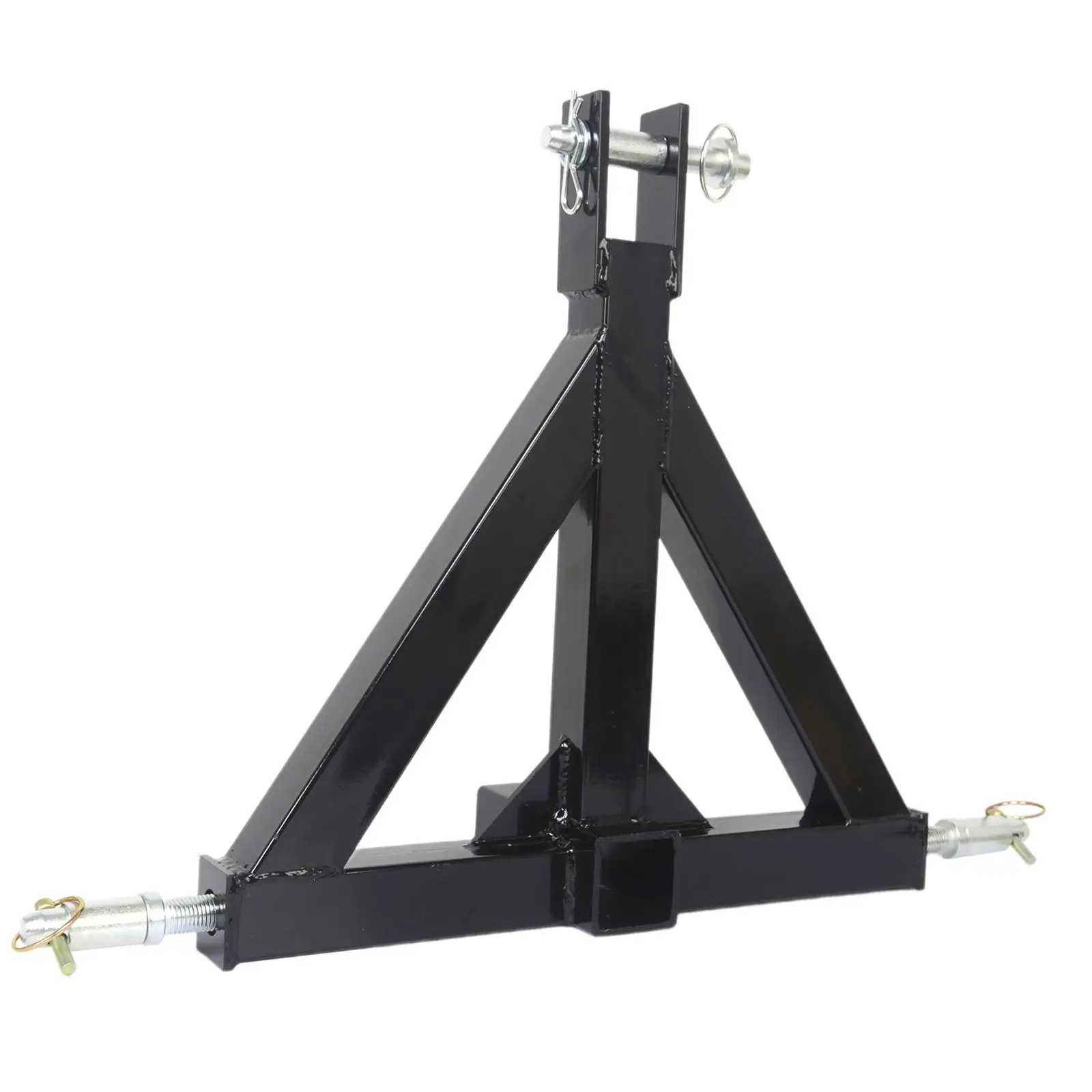 Tractor Tow Drawbar Adapter with Bolts Tractor Attachments 3 Point Hitch Receiver for Moving Trailers Drawbar Hitch