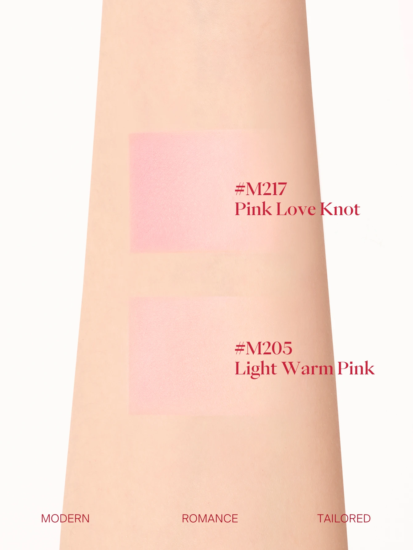 JOOCYEE BLUSH for Valentine's Day lighter and translucent