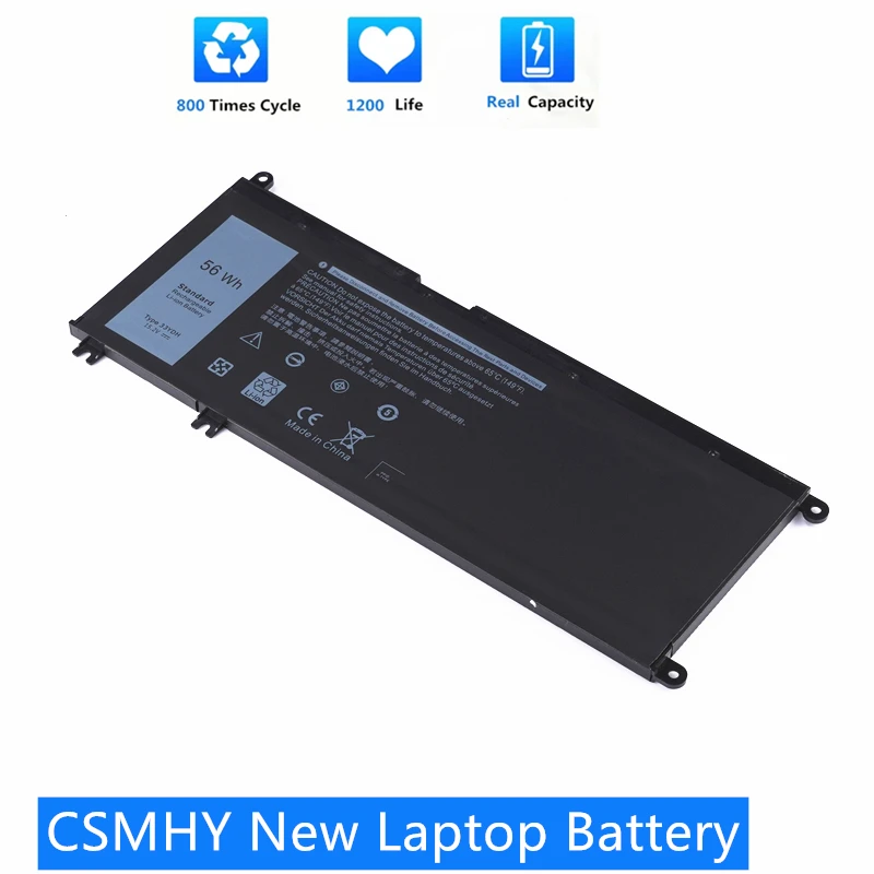 

CSMHY New Laptop For DELL 33YDH Battery For Dell Inspiron 15 7577 7588 17 7773 7778 7779 7786 G3 3579 5587 3779 7588 P30E P71F