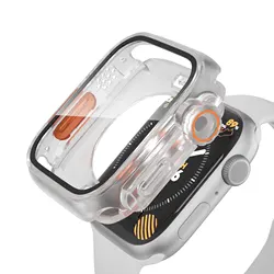Durable Waterproof Full - Coverage Protective Watch Case for 41mm (Transparent)