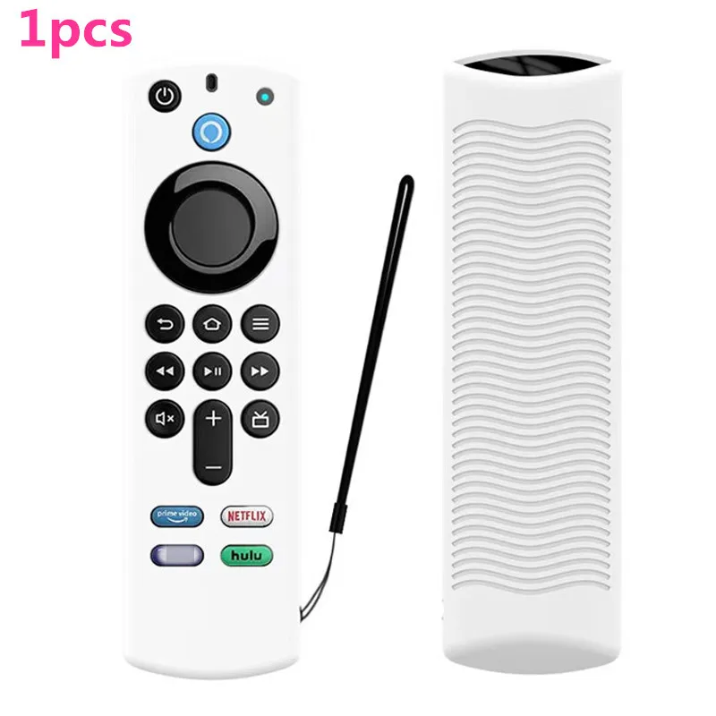 Silicone Protective Case for Fire TV Stick Remote - Drop & Dust Resistant Design