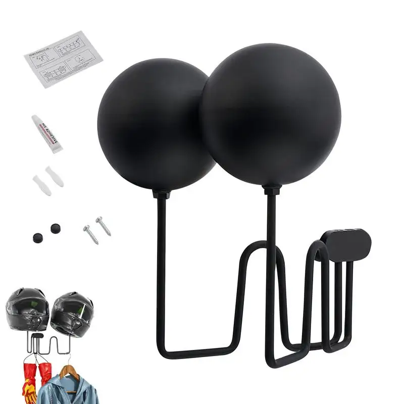 

Вращающаяся алюминиевая стойка для дисплея с креплением на стену в виде жесткой шляпы, компактный держатель для телефона, устойчивая к ржавчине стойка для хранения рюкзака