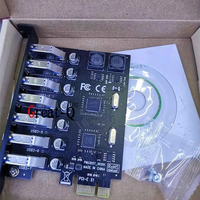 USB3, PCIe, Controlador PCI-e x1, Conversor