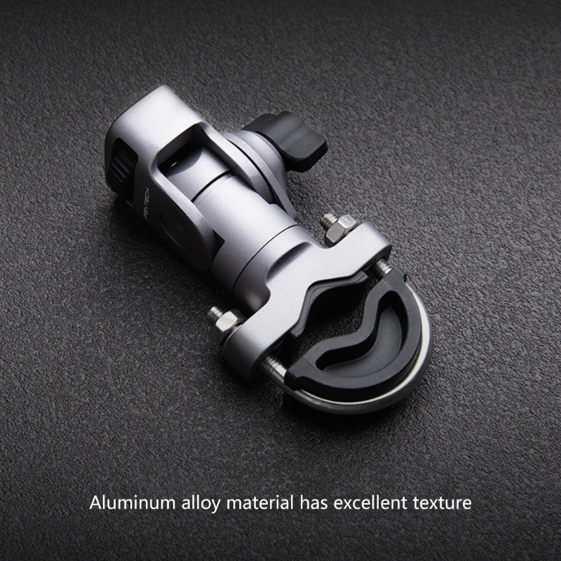 Accessoire Insta360 Support Guidon Moto Alliage Aluminium Pour Insta360 - Réglable 60° - Compatible X3, ONE X2, Action 3 Fixation Guidon Vélo