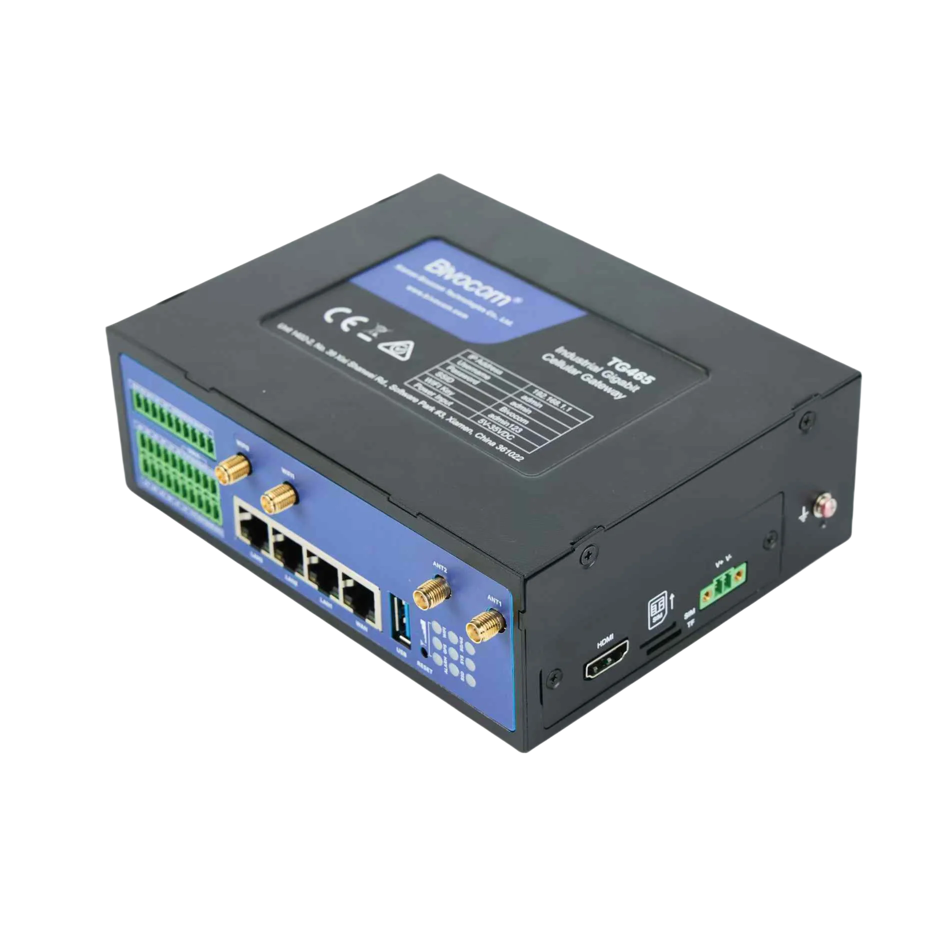 OS 5G Router 4 Ethernet Ports Intelligent SMS Modem IoT Gateway Manufacturer's Supply MQTT 2