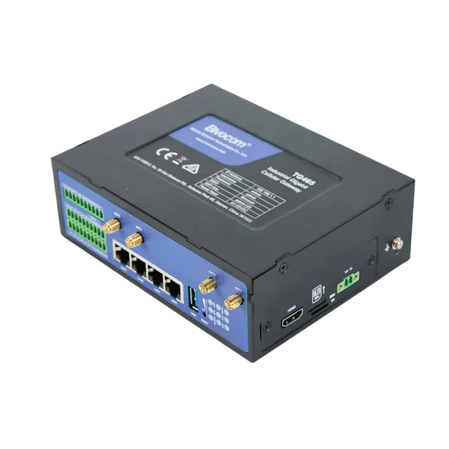 OS 5G Router 4 Ethernet Ports Intelligent SMS Modem IoT Gateway Manufacturer's Supply MQTT 2