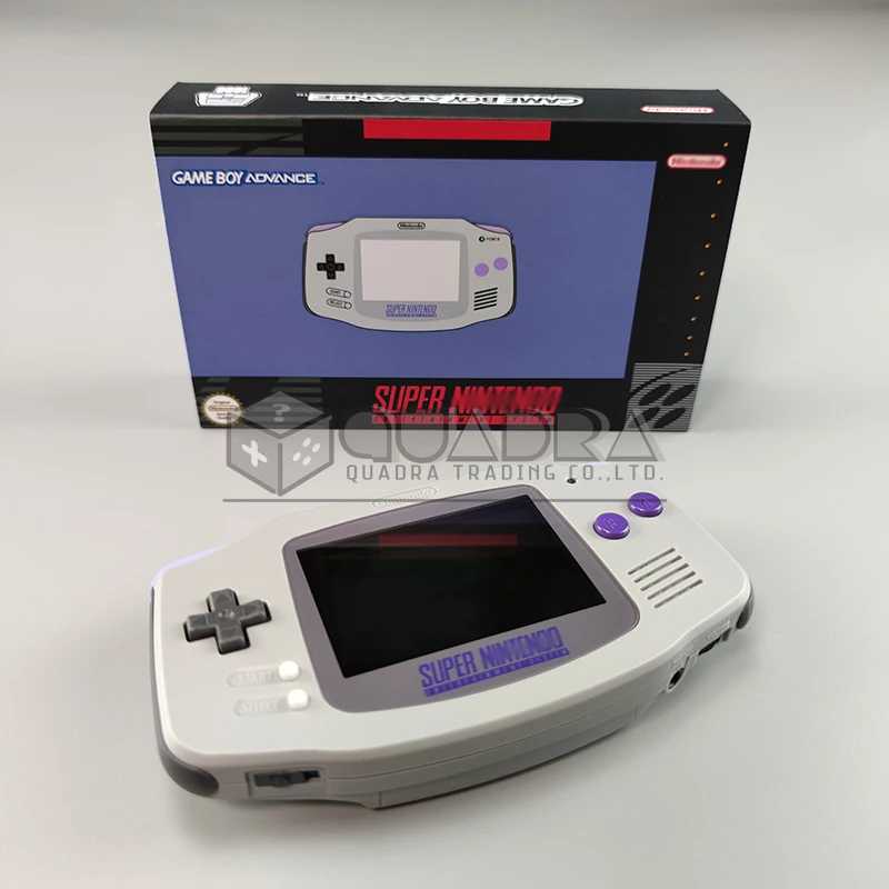 Console Di Gioco Per Gamepad Portatile In Scatola Ad Alta Luminosità Super-Nintendo Snes Per Nintendo Gameboy Advance Gba
