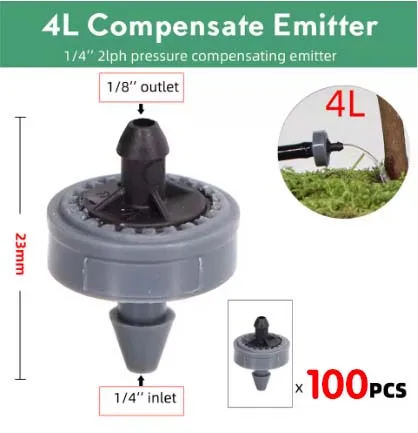 ตัวเลือกสินค้า Dripper ชลประทานอัจฉริยะ ประหยัดน้ำ แม่นยำสูง