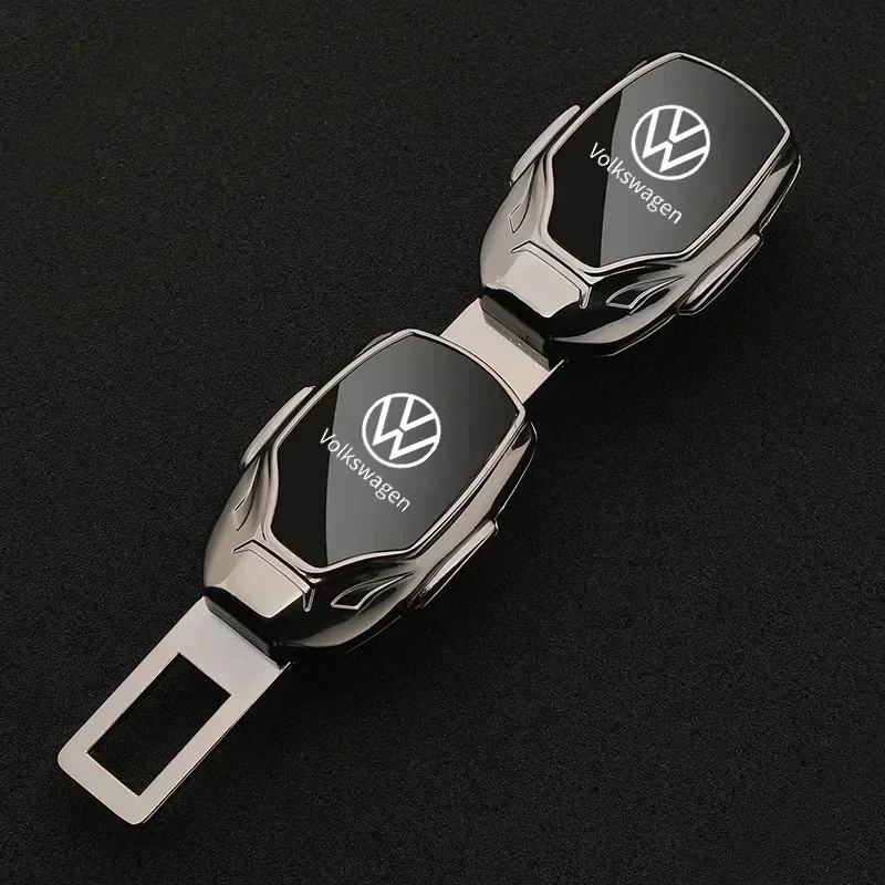 2026년형 VW 폭스바겐용 스타일링 몰딩, 2개입 자동차 안전벨트 연장 커버, 폭스바겐 VW GTI 파사트 폴로 골용