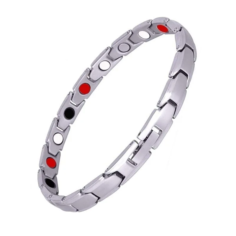 Magnetic Bracelet Lymph Drainage Therapeutic Detox Slimming Bracelet Women Men Retro Creative Health Care