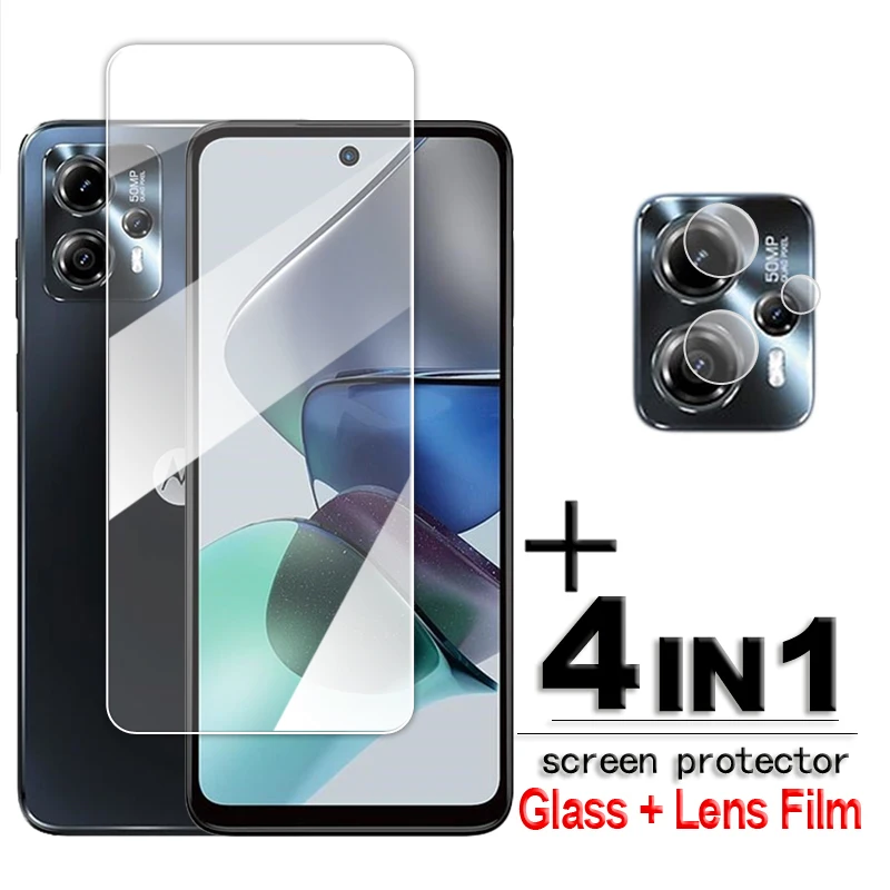 Per Motorola Moto G23 Glass Moto G23 Vetro Temperato 6.5 Pollici Trasparente Hd Screen Protector Per Motorola Moto G23 Lens Flim