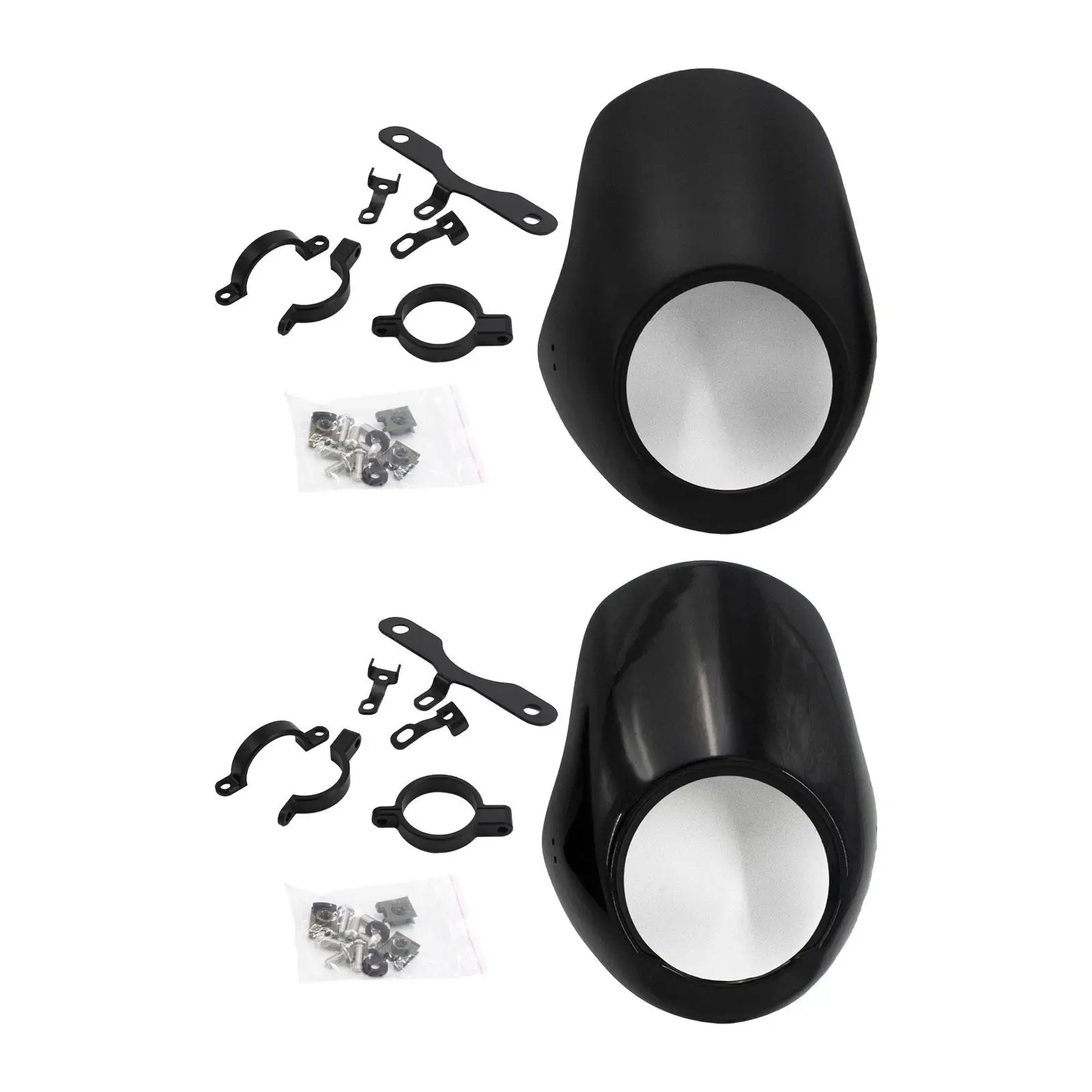 

Headlight Fairing Cover Mask Cover, High Strength Protection Mount Parts,