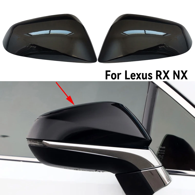 Auto Left Right Side Rearview Mirror Cover Wing Mirror Shell Cap