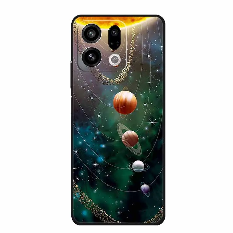 Sleek Black Silicone Soft Back Phone Case