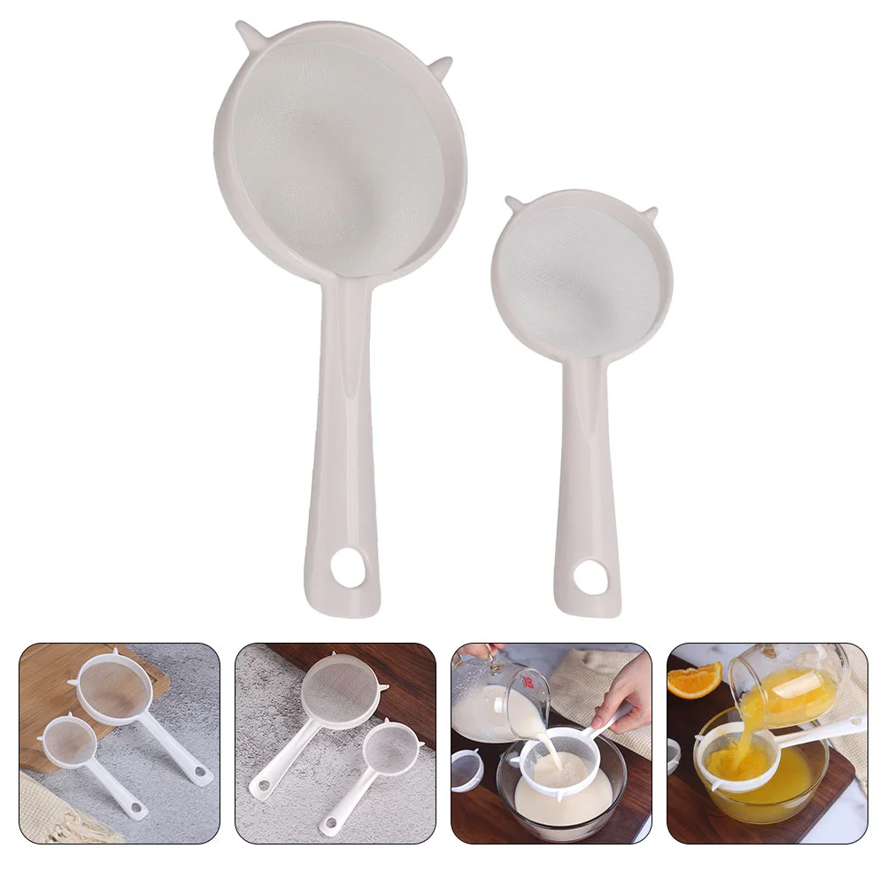 

Soy Milk Filter Strainer with Handle Mesh Sieve Strainers Fine Juice Yogurt Kitchen Ultra