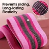 Yoga Resistance Bands 3 Pcs of Stretch Exercise Workout Bands for Women and Man Booty Legs Elastic Pilates Flexbands 3