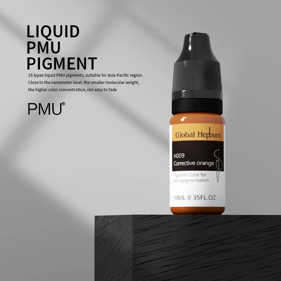 Water-based Microblading Pmu Pigment Global Hepburn Permanent Makeup Eyebrow Lip Scalp Tattoo Ink