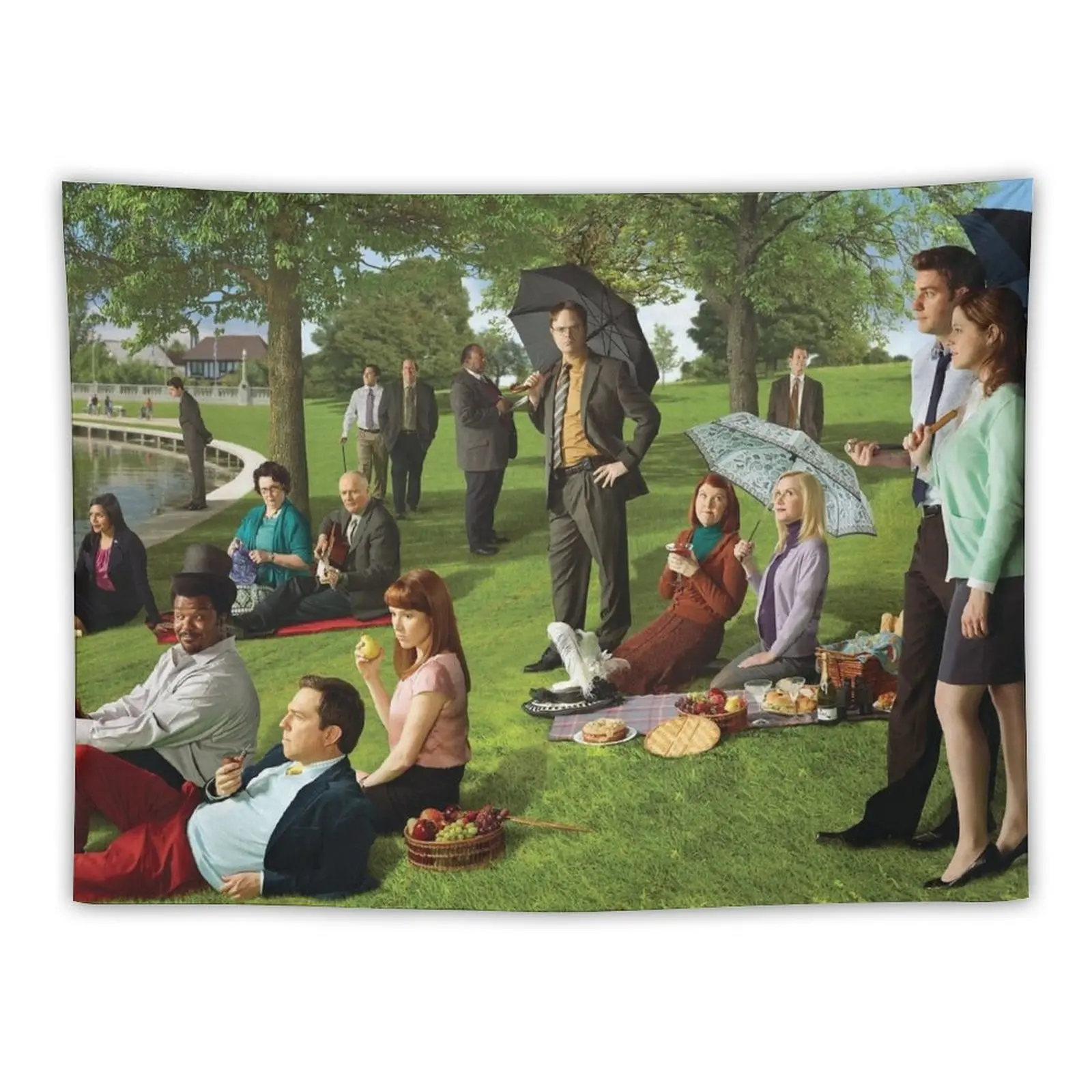 

Seurat, The Office Edition Tapestry Room Decor Cute Room Decore Aesthetic
