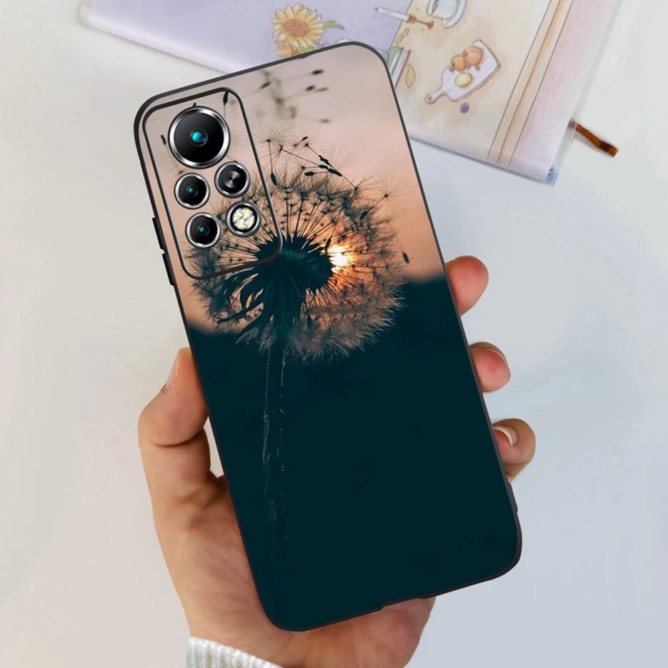Cute Painted Soft Silicone Phone Case Back Cover Bumper