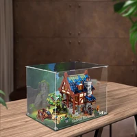 Acrylic Display Box for Lego 21325 Medieval Blacksmith Dustproof Clear Display Case (Lego Set not Included） 2