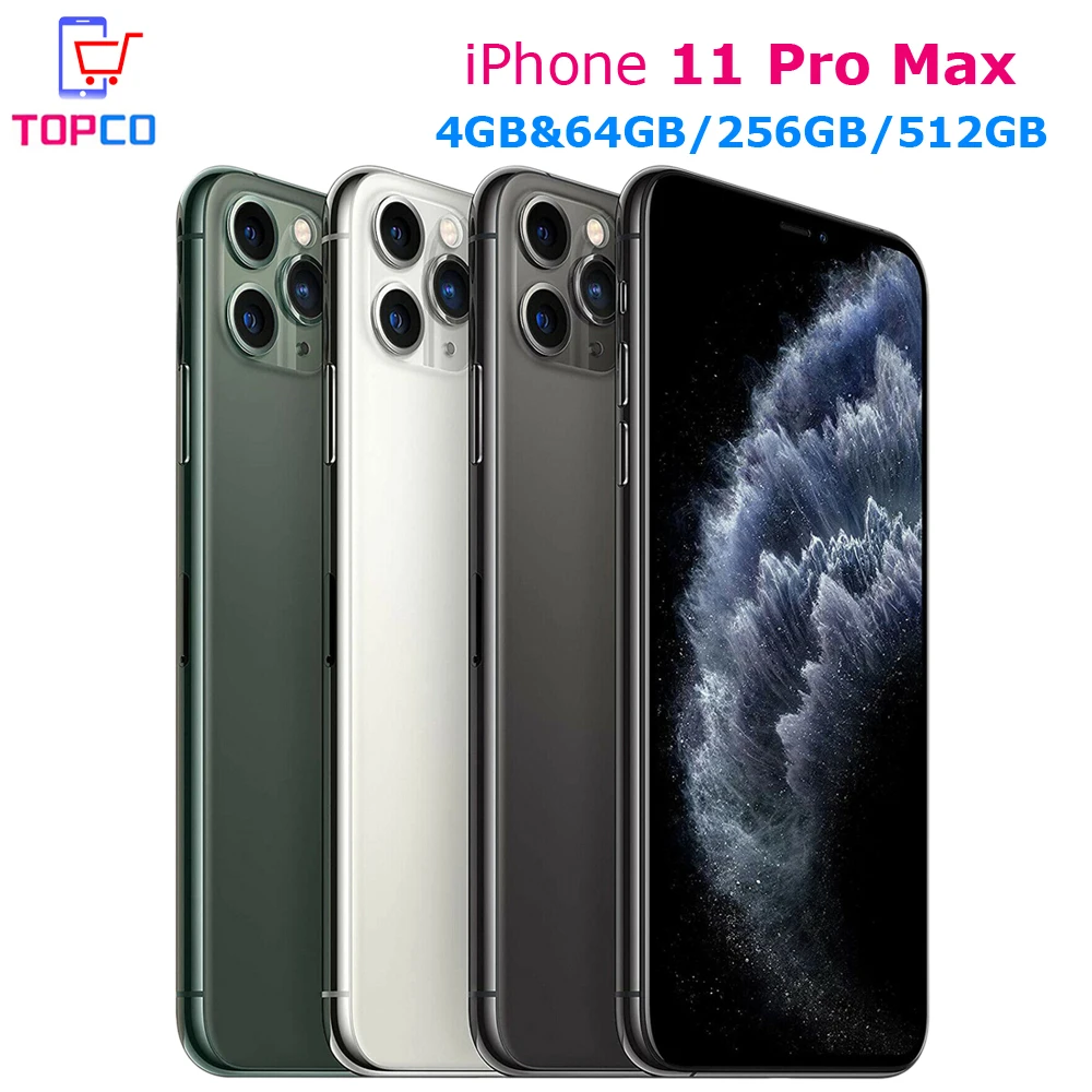 Original Apple Iphone Xs Max 6.5 Ram 4gb Rom 64gb/256gb/512gb Smartphone  Hexa Core Ios A12 Bionic Nfc Lte 4g Cell Phone - Mobile Phones - AliExpress