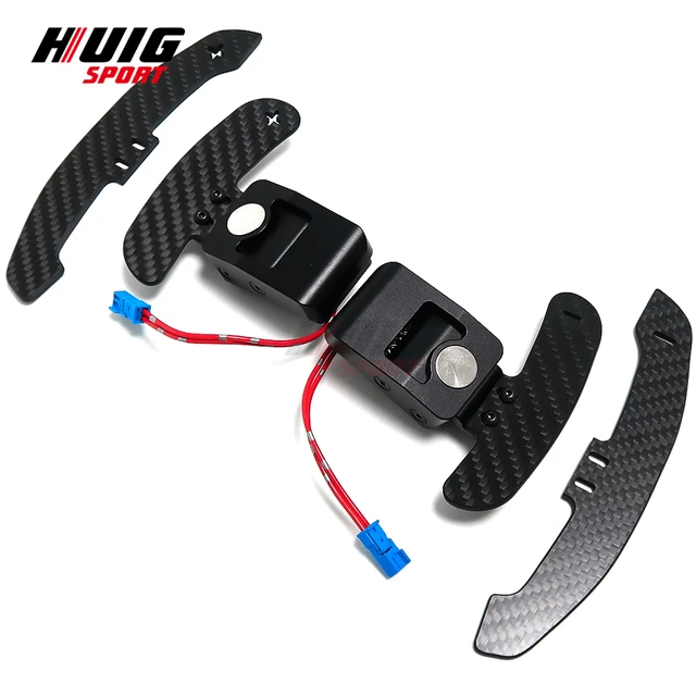 希少 BMW純正 M2/M3/M4 パドルシフト F87/F80/F82 F82 M4 Competition F87 M2にIP Magnetic Paddle Shifter