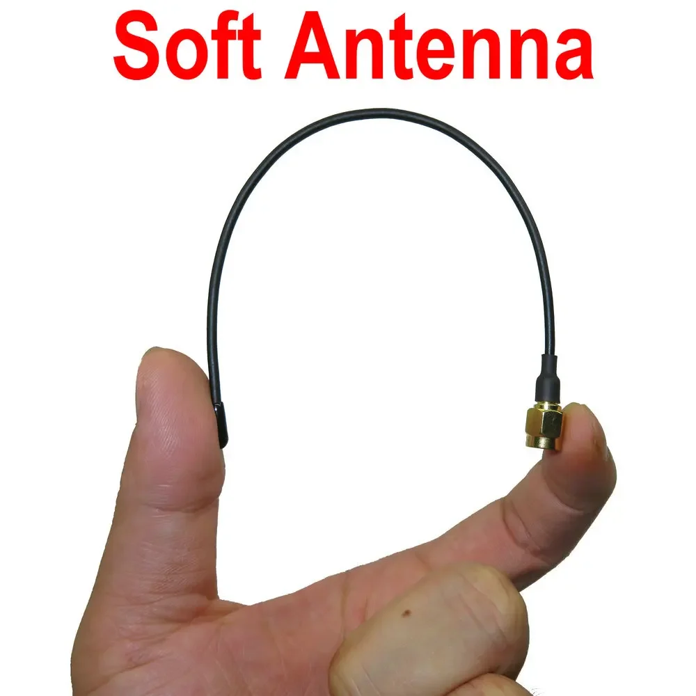 433Mhz Antenna 5dbi Sma Male Plug Connector Straight 433MHz Carbon Steel Bendable Antenna LORA LORAWAN 433 IOT Antena