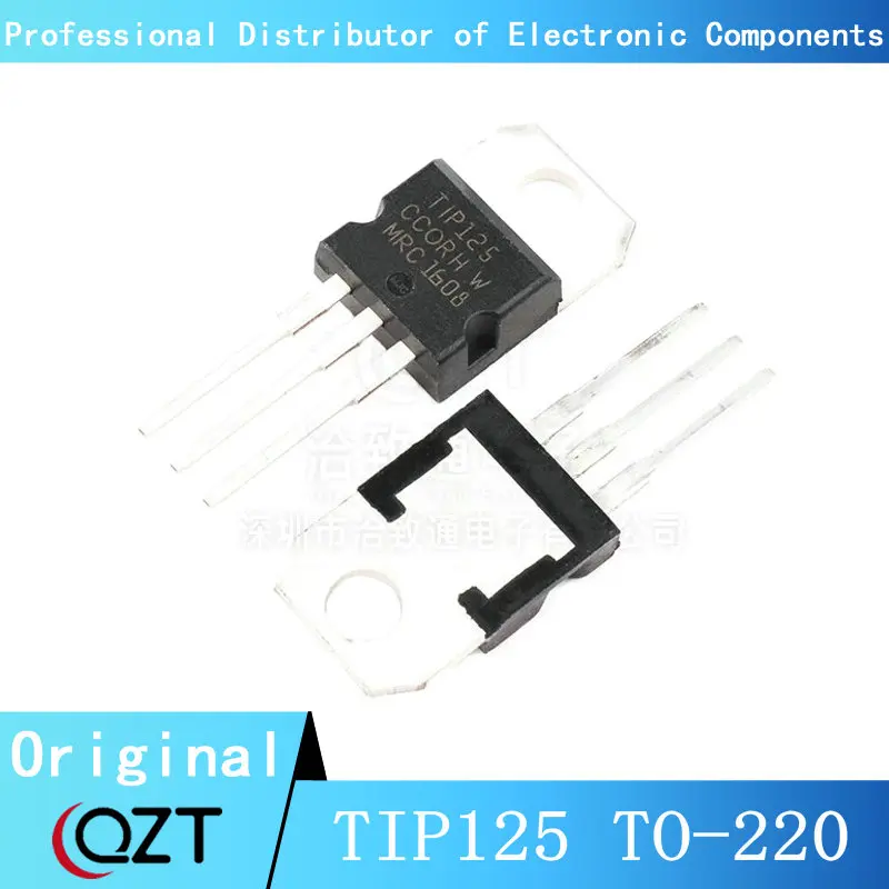 

10pcs/lot TIP125 TO220 125 5A 60V TO-220 chip New spot