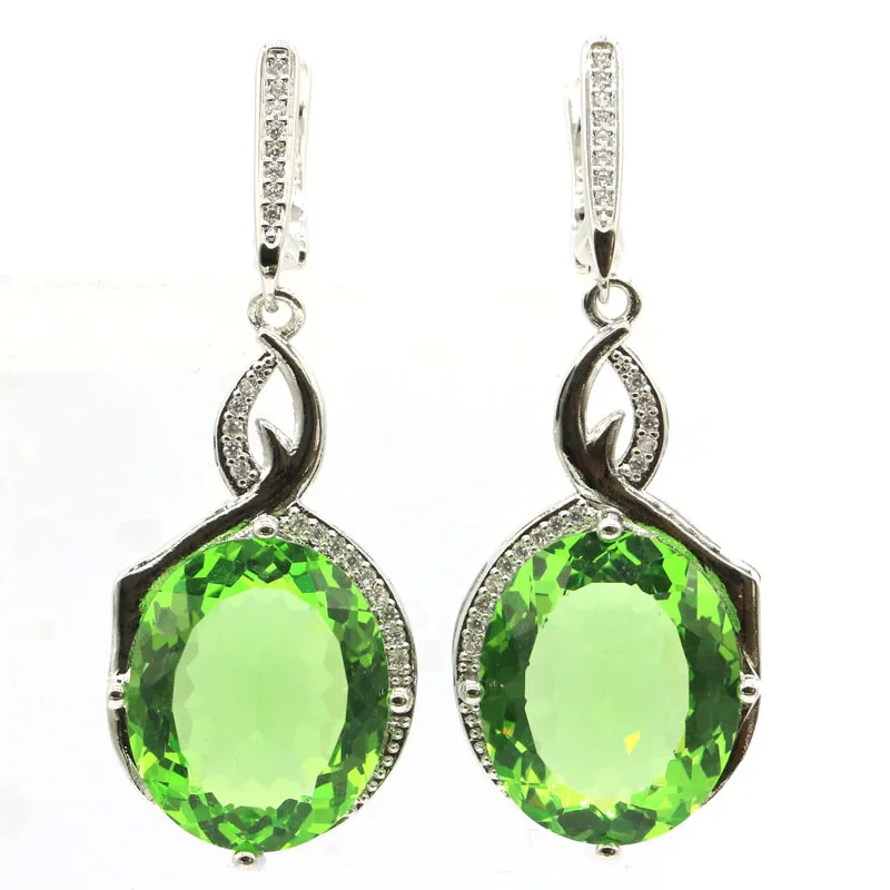14g Customized 925 SOLID STERLING SILVER Earrings Fancy Tsavorite Spinel Sapphire Citrine Violet Topaz Mystical Topaz Rhodolite