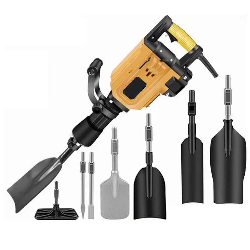 Electric Tree Digger Multifunctional Crushing Earth Digging And Trencher Seedling Transplant Broken Root Earthmoving Machine 2